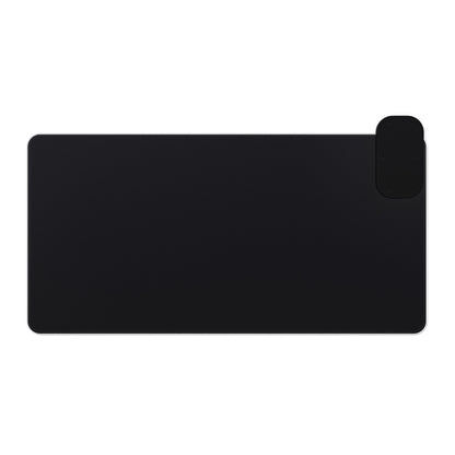 LED Gaming Mouse Pad with Wireless Charging - Futuristic Design for Gamers, Perfect for Home Office, PC Setup, Gaming Desk