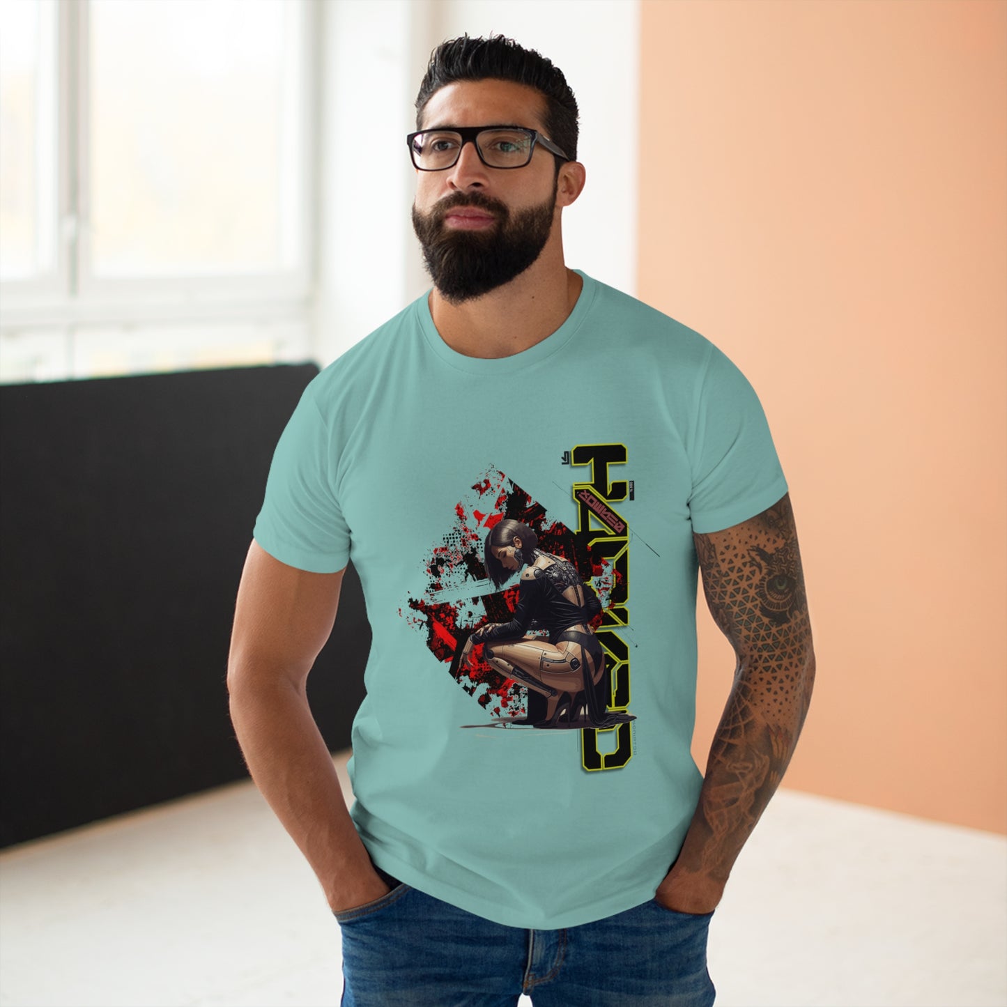 Stylish Unisex T-Shirt with Bold Graphic Design, Cool Casual Wear, Gift for Gamers, Graphic Tee, Everyday Fashion