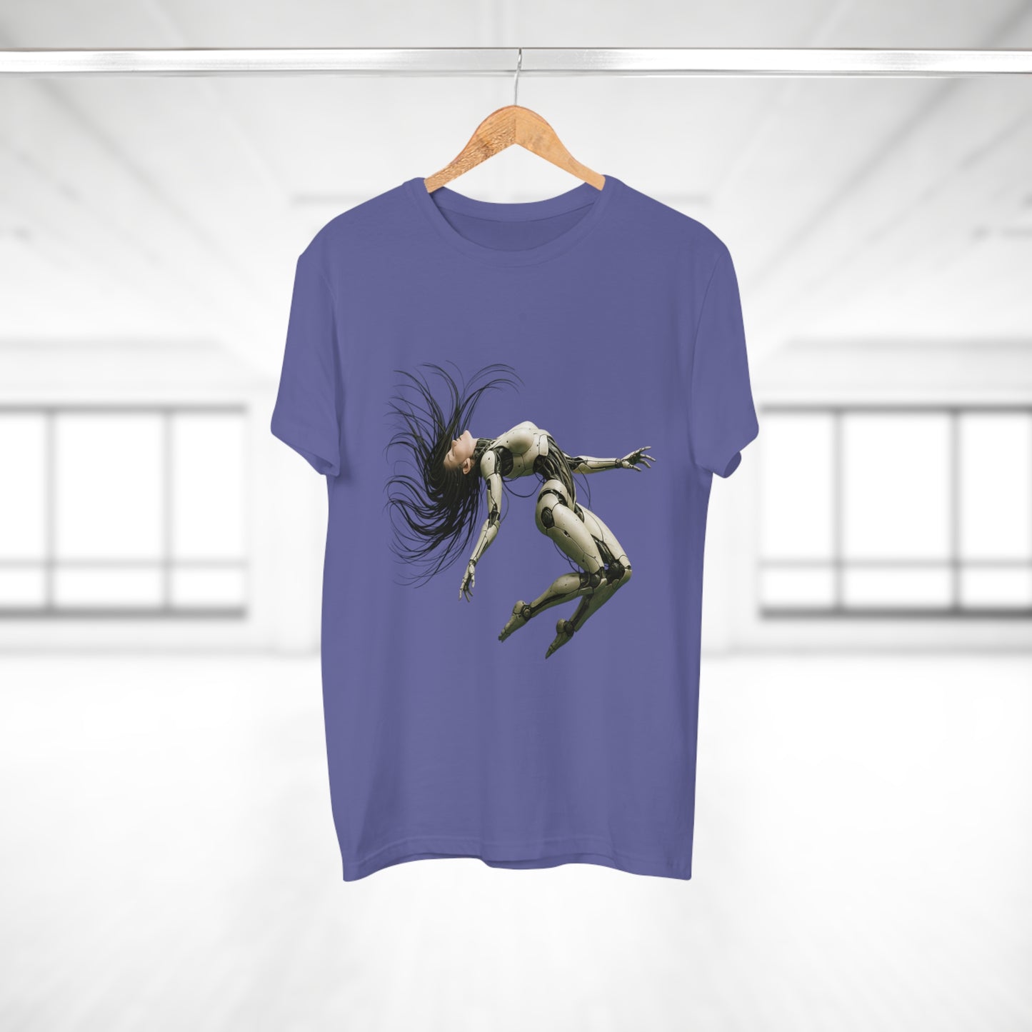 Futuristic Robot Graphic Tee for Men & Women, Tech Lover Gift, Unisex T-Shirt, Casual Wear, Unique Gift, Trendy Fashion