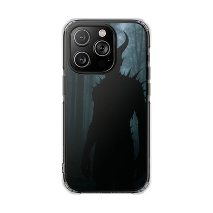 Magnetic Phone Cases, Dark Fantasy Case, Spooky Halloween Accessory, Gift for Gamers, Customizable Clear Impact Cover