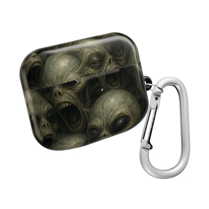 Alien-Themed AirPod Case, Unique Gift for Sci-Fi Lovers, Cool Accessory for Music Enthusiasts, Perfect for Halloween, Collectible