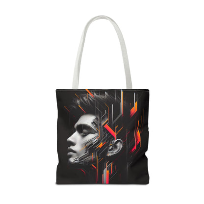 Urban Art Tote Bag - Modern Graphic Design for Daily Use, Gift for Trendsetters, Stylish Accessory, Everyday Carry, Unique Artistry