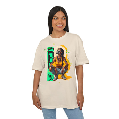 Vibrant Artistic Oversize Tee, Unisex Graphic Tee, Streetwear Fashion, Cool Casual Wear, Unique Art Inspired Shirt