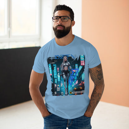 Urban Cyberpunk Unisex T-Shirt, Graphic Tee, Streetwear, Casual Outfit, Festival Wear, Gift for Tech Lovers
