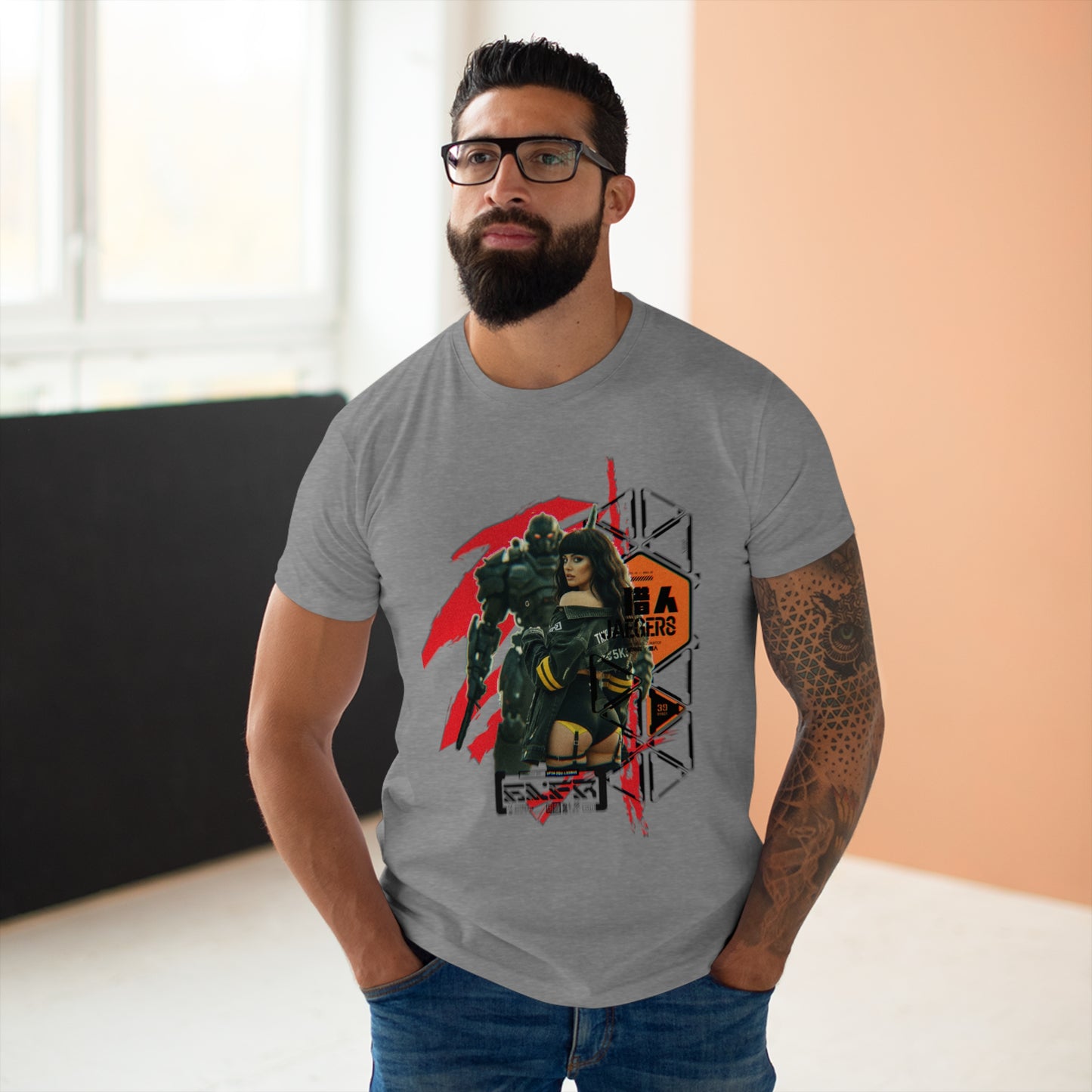 Retro Robot Graphic T-Shirt | Casual Wear, Anime Fans, Geek Culture, Gift for Her, Gaming Apparel