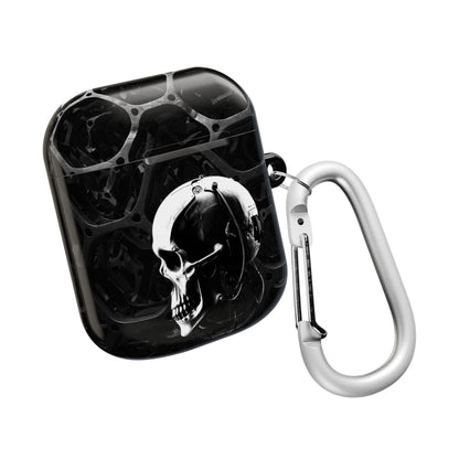 Stylish Skull AirPod Cases, Trendy AirPod Cover, Unique Earbuds Protector, Tech Accessory, Gift for Music Lovers