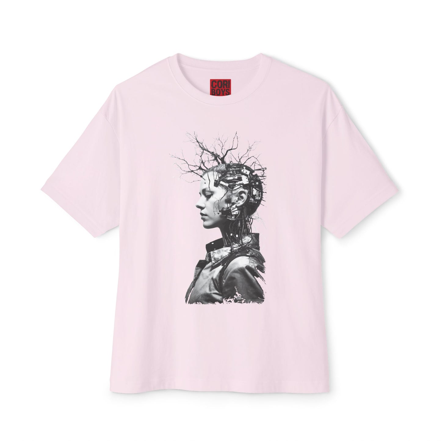 Eco-Friendly Unisex Oversized Tee Featuring Unique Abstract Design, Perfect for Casual Wear, Street Style, and Artistic Expression