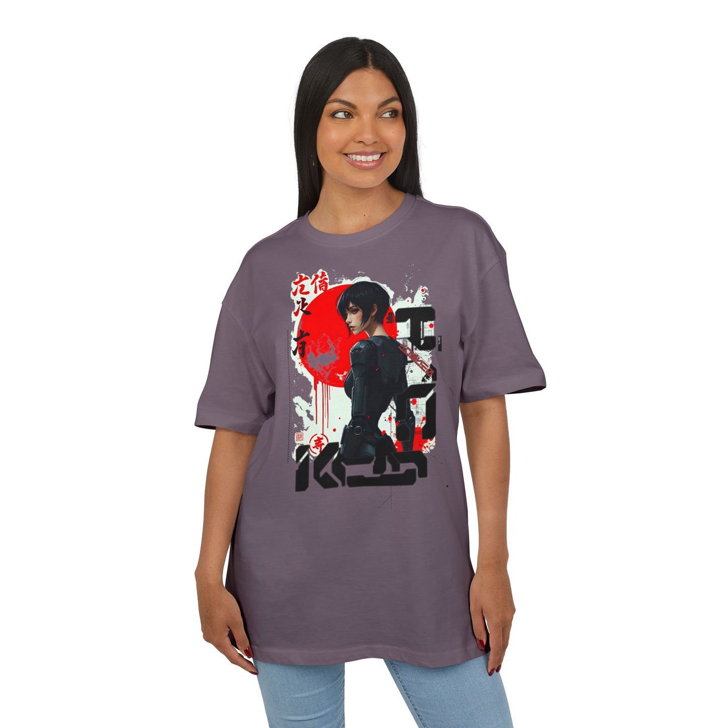 Unisex Oversized Graphic Tee with Anime Design, Casual Streetwear, Perfect for Everyday Wear, Gift for Anime Fans, Cosplay, Summer Style