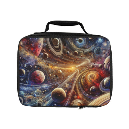 Cosmic Universe Lunch Bag | Insulated Space-Themed Tote, Back to School, Picnic Bag, Gift for Astrophysics Lovers, Unique Meal Container