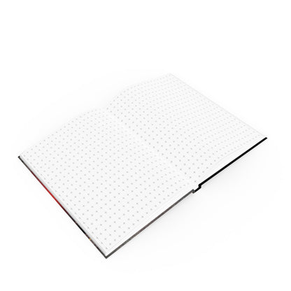Robotic Art Hard Backed Journal | Sci-Fi Notebook, Gift for Writers, Sketchbook, Cyberpunk Design, Unique Stationery