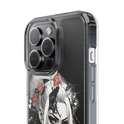 Mystical Warrior Clear Phone Case - Stylish & Protective