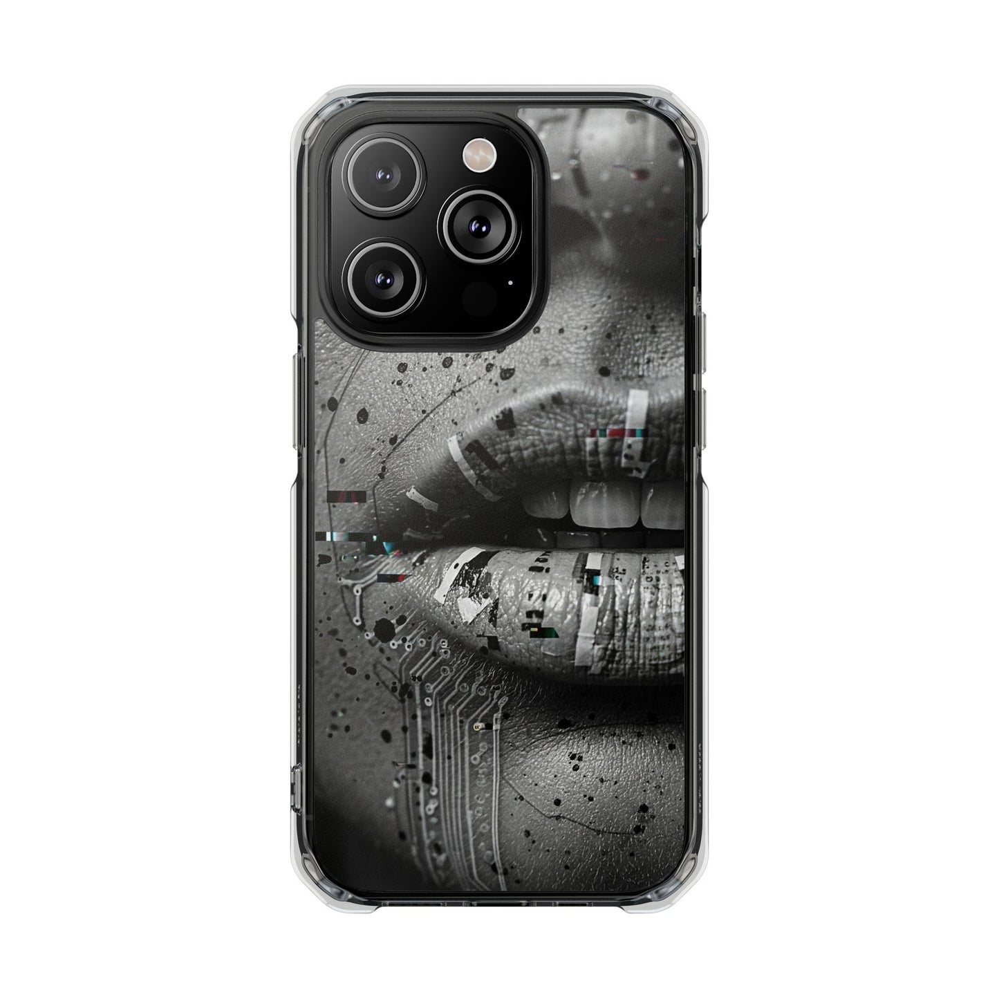 Magnetic Clear Impact Phone Case for Stylish Protection, Urban Aesthetic, Trendy Gift, Phone Accessories, Personalized Present