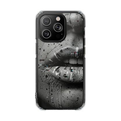 Magnetic Clear Impact Phone Case for Stylish Protection, Urban Aesthetic, Trendy Gift, Phone Accessories, Personalized Present