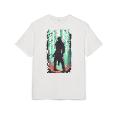Unisex Oversized Graphic Tee with Forest Silhouette | Comfy Casual Wear, Gift for Nature Lovers, Ideal for Camping, Hiking, Everyday Style