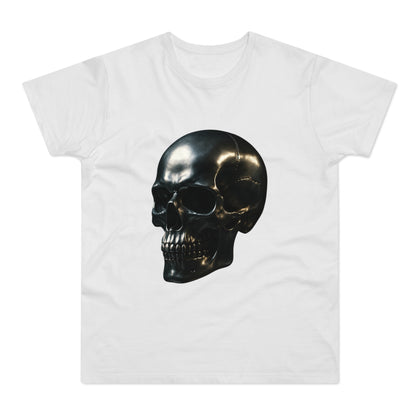 Gothic Skull Unisex T-Shirt, Edgy Graphic Tee, Halloween Apparel, Men's Casual Wear, Gift for Him
