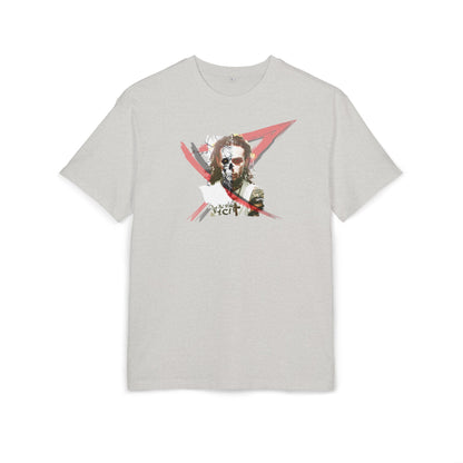 Unisex Heavy Oversize Tee with Artistic Design, Casual T-Shirt, Graphic Tee for Art Lovers, Gift for Creative Friends, Trendy Streetwear