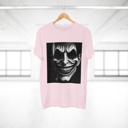 Creepy Clown Unisex T-Shirt - Unisex Graphic Tee for Halloween, Horror Fans, Costume Party, Unique Gift Idea, Spooky Apparel