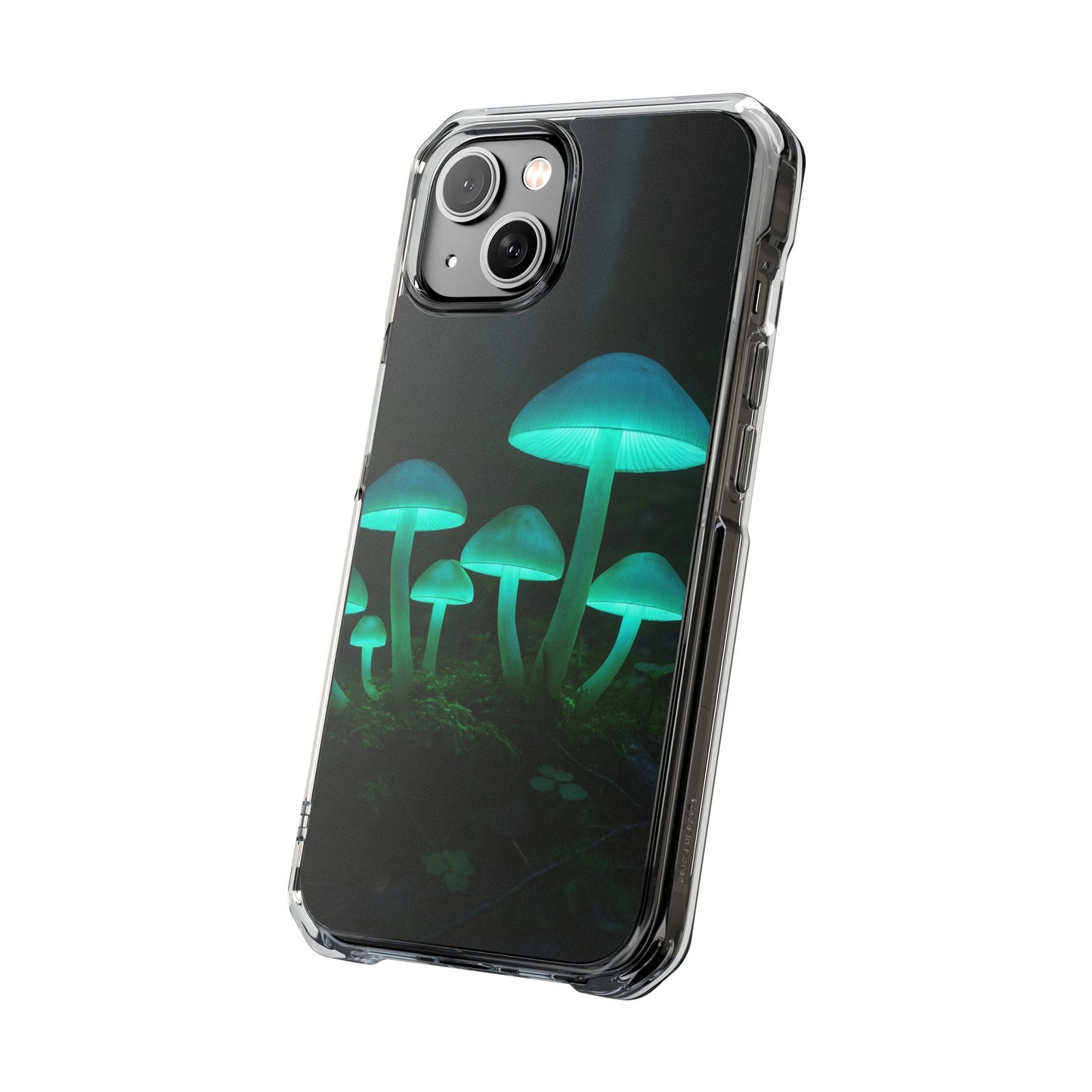 Glowing Mushroom iPhone Case, Unique Cellphone Protector, Gift for Nature Lovers, Eco-Friendly Tech Accessory