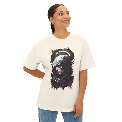 Urban Art Oversized Tee, Graphic Tee, Streetwear Shirt, Unique Art Clothing, Casual Fashion Top, Artistic Unisex T-Shirt
