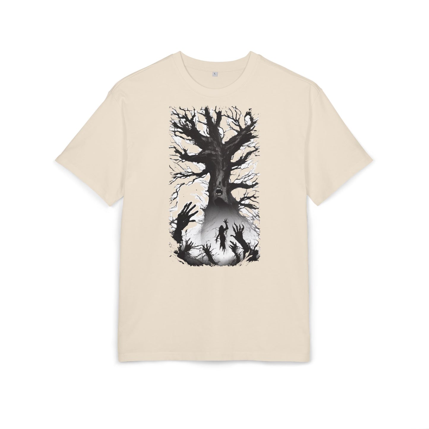 Mystical Tree Oversized Tee - Unisex Heavyweight Shirt, Nature-Inspired Fashion, Gift for Nature Lovers, Outdoor Adventure Wear, Boho [...]