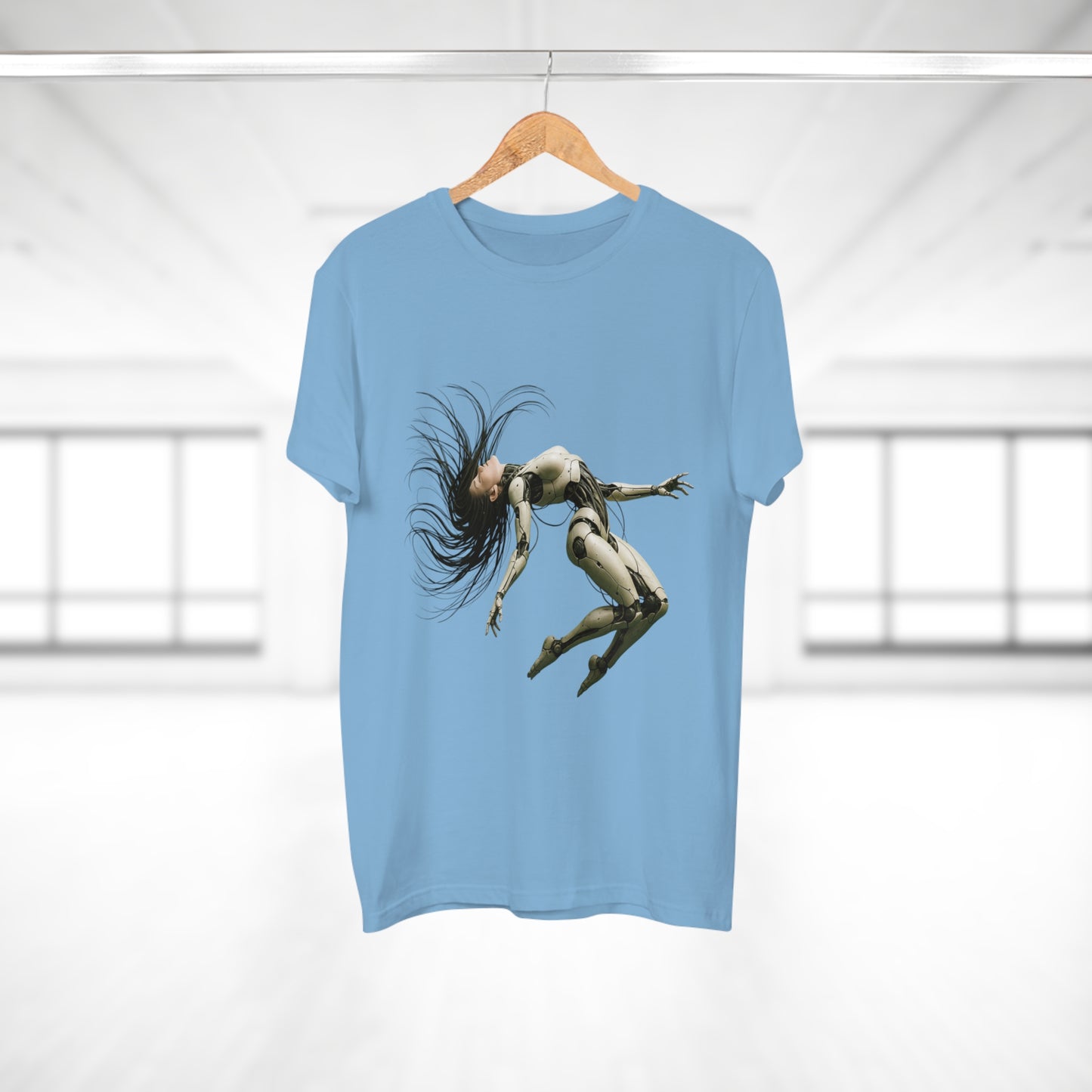 Futuristic Robot Graphic Tee for Men & Women, Tech Lover Gift, Unisex T-Shirt, Casual Wear, Unique Gift, Trendy Fashion