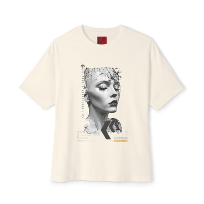 Chic Graphic Tee, Unisex Streetwear, Trendy Oversized Shirt, Modern Art T-Shirt, Casual Wear for Everyday Style