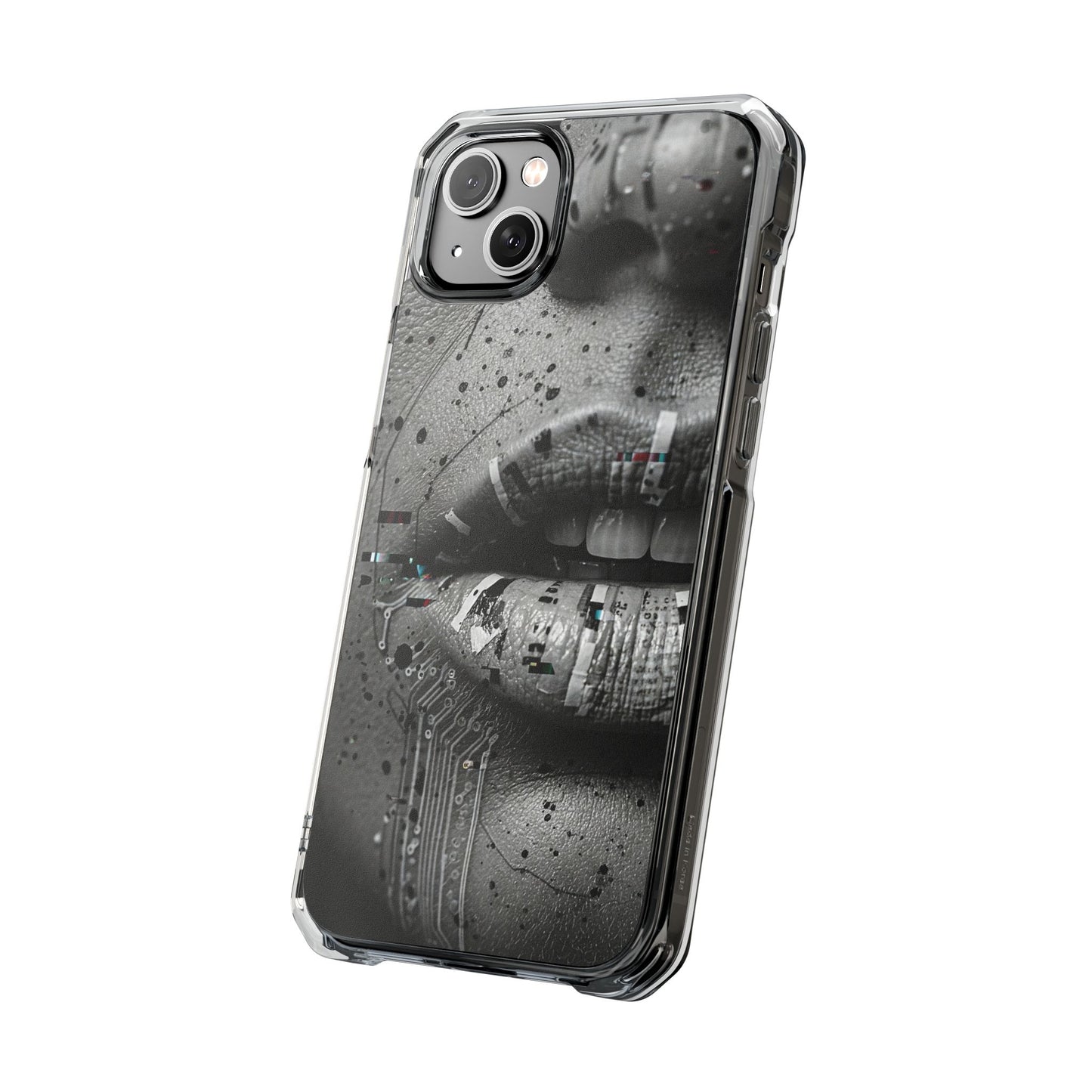 Magnetic Clear Impact Phone Case for Stylish Protection, Urban Aesthetic, Trendy Gift, Phone Accessories, Personalized Present