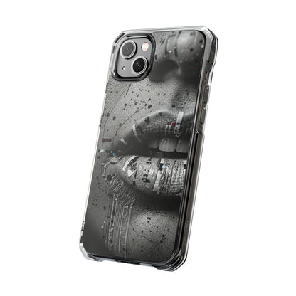 Magnetic Clear Impact Phone Case for Stylish Protection, Urban Aesthetic, Trendy Gift, Phone Accessories, Personalized Present