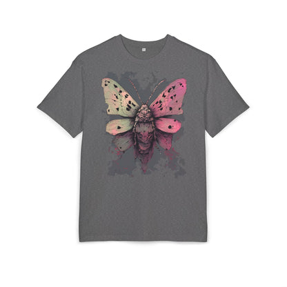 Moth Art Unisex Oversized Tee, Graphic T-Shirt, Nature Lover Gift, Everyday Wear, Summer Style