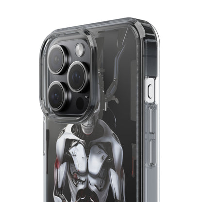 Clear Phone Cases with Cyber Design