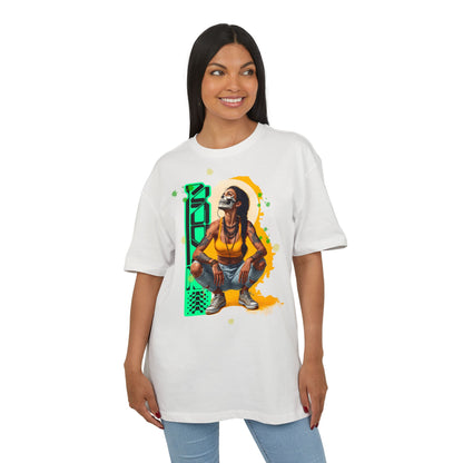 Vibrant Artistic Oversize Tee, Unisex Graphic Tee, Streetwear Fashion, Cool Casual Wear, Unique Art Inspired Shirt