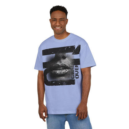 Gamer Unisex Oversized Tee - Game Over Graphic Tee