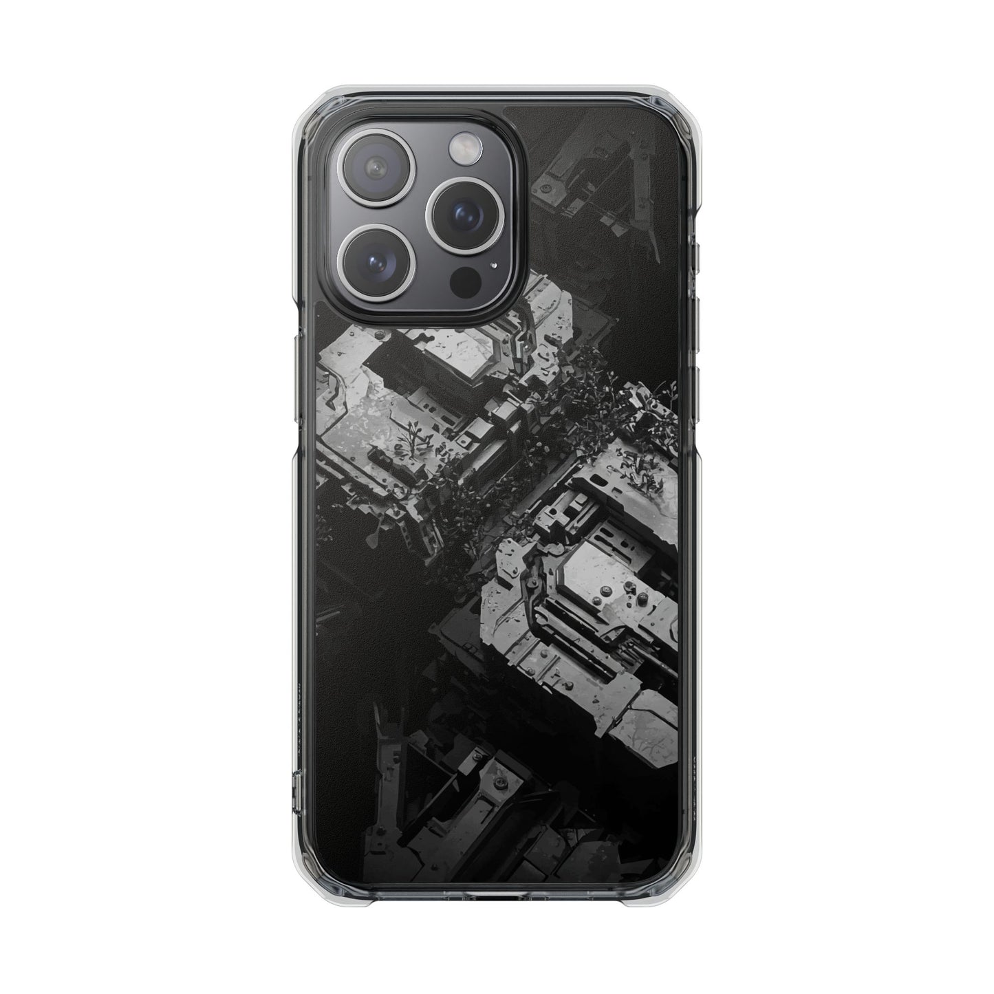 Stylish Magnetic Clear Impact Cases for iPhone, Heavy-Duty Protection, Customized Cases, Tech Lover Gift, Trendy Phone Accessories