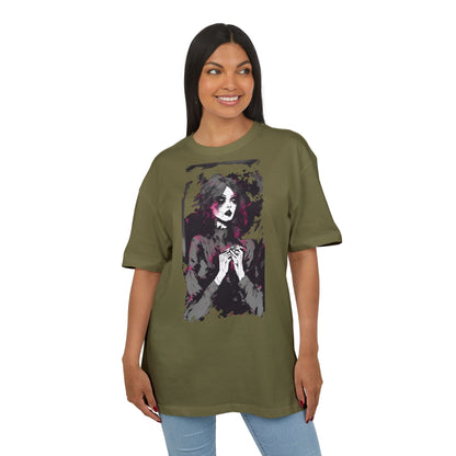 Artistic Oversize Tee | Unisex Tee with Unique Design, Casual Wear, Graphic Shirt, Gift for Art Lovers, Statement T-Shirt