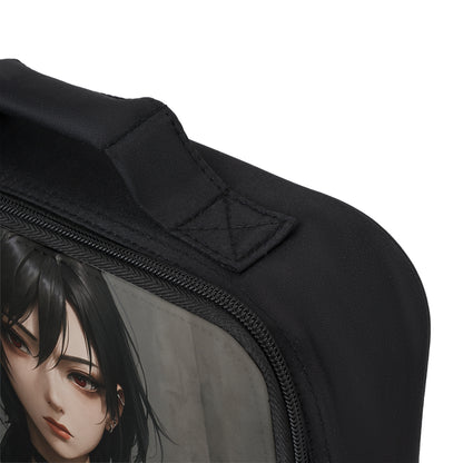 Gothic Lunch Bag for Stylish Meals, Alternative Lifestyle Carrying Case, Idyllic for School, Work, Picnics, and Events
