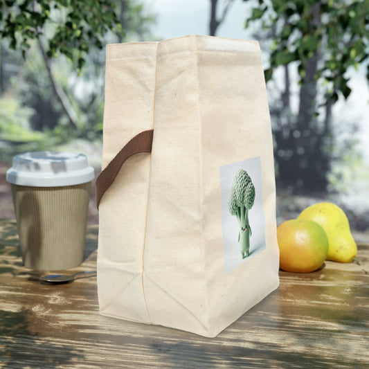 Eco-Friendly Kids Lunch Bag, Broccoli Design, Cute Lunch Tote, Reusable Lunch Box, Gift for Children, Back to School Essentials