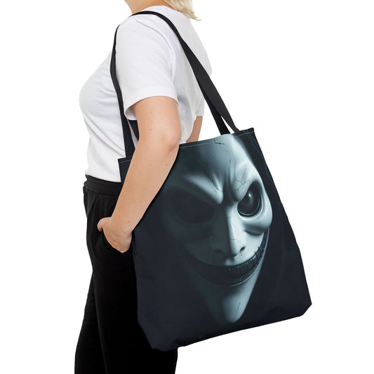 Spooky Character Tote Bag | Halloween Accessory, Trick or Treat Bag, Eco-Friendly Shopper, Gift for Fans, Unique Design