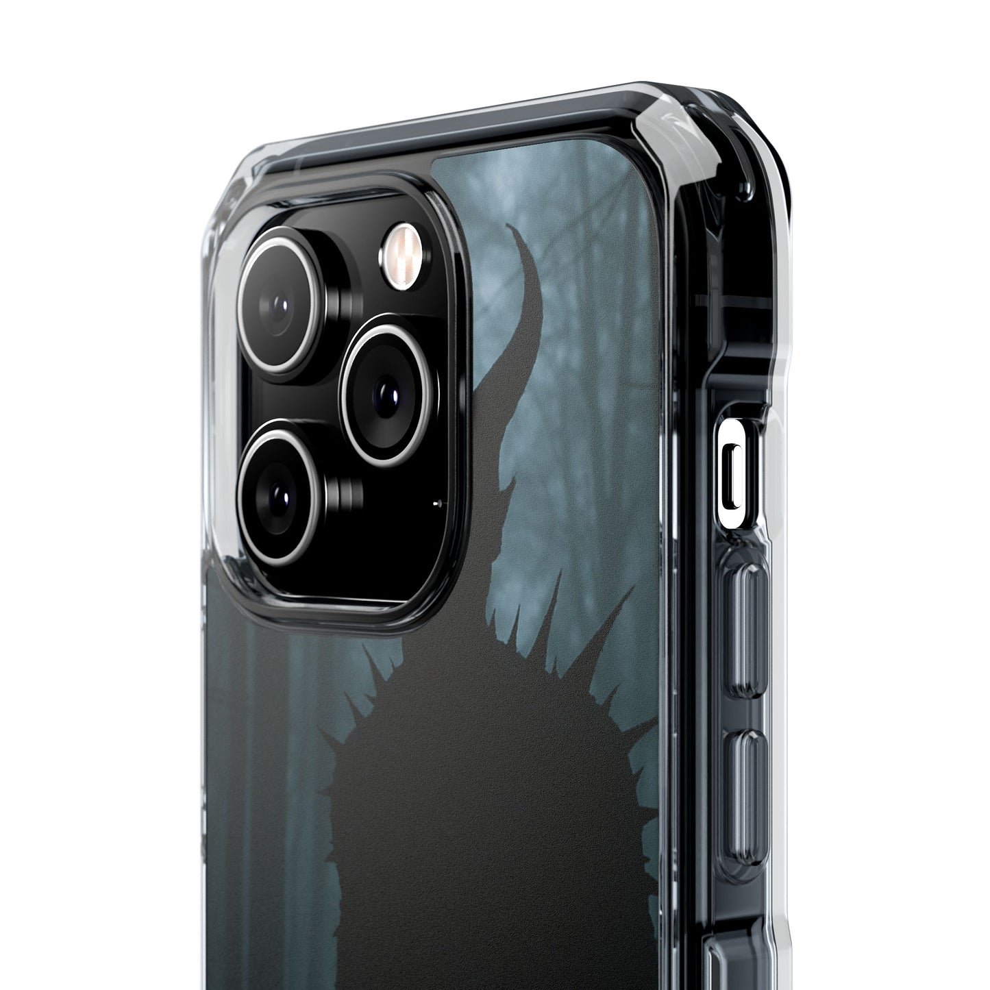 Magnetic Phone Cases, Dark Fantasy Case, Spooky Halloween Accessory, Gift for Gamers, Customizable Clear Impact Cover