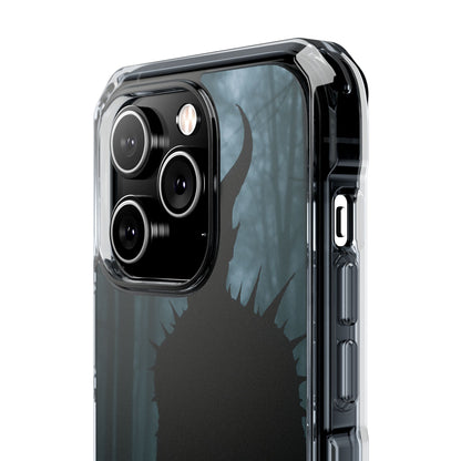 Magnetic Phone Cases, Dark Fantasy Case, Spooky Halloween Accessory, Gift for Gamers, Customizable Clear Impact Cover