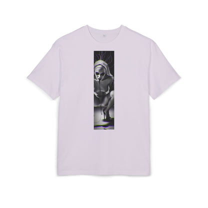 Unisex Oversized Graphic Tee - Edgy Gothic Design
