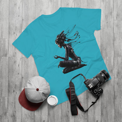 Futuristic Cyberpunk Unisex T-Shirt - Unique Graphic Tee