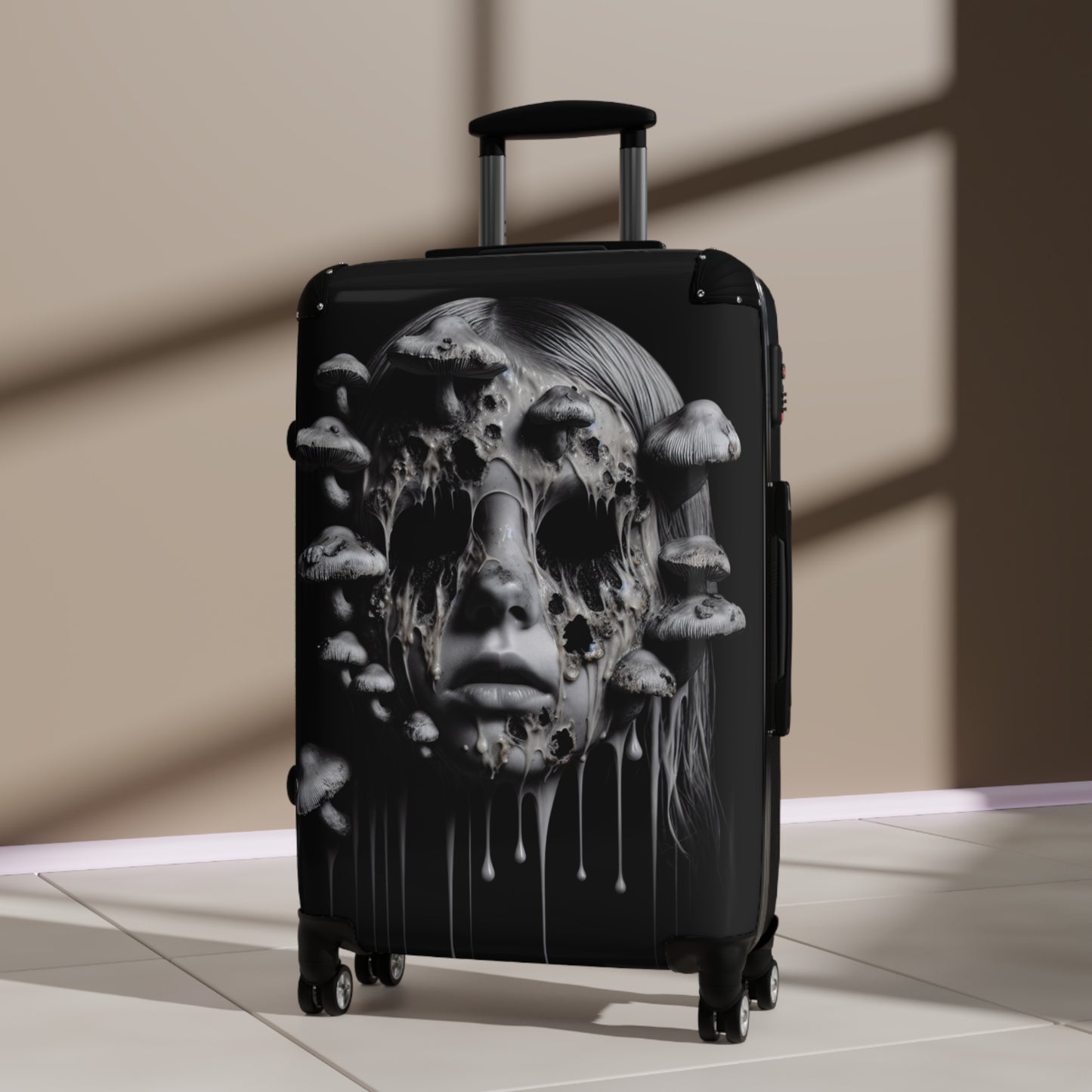 Travel Suitcase - Stylish Horror Design for Adventurers