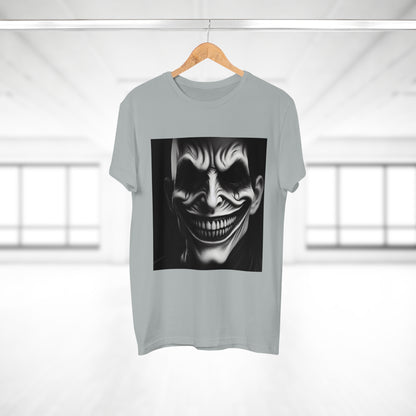 Creepy Clown Unisex T-Shirt - Unisex Graphic Tee for Halloween, Horror Fans, Costume Party, Unique Gift Idea, Spooky Apparel