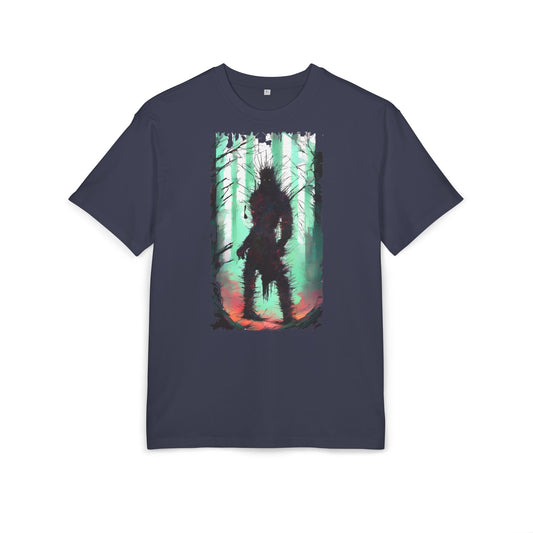 Unisex Oversized Graphic Tee with Forest Silhouette | Comfy Casual Wear, Gift for Nature Lovers, Ideal for Camping, Hiking, Everyday Style