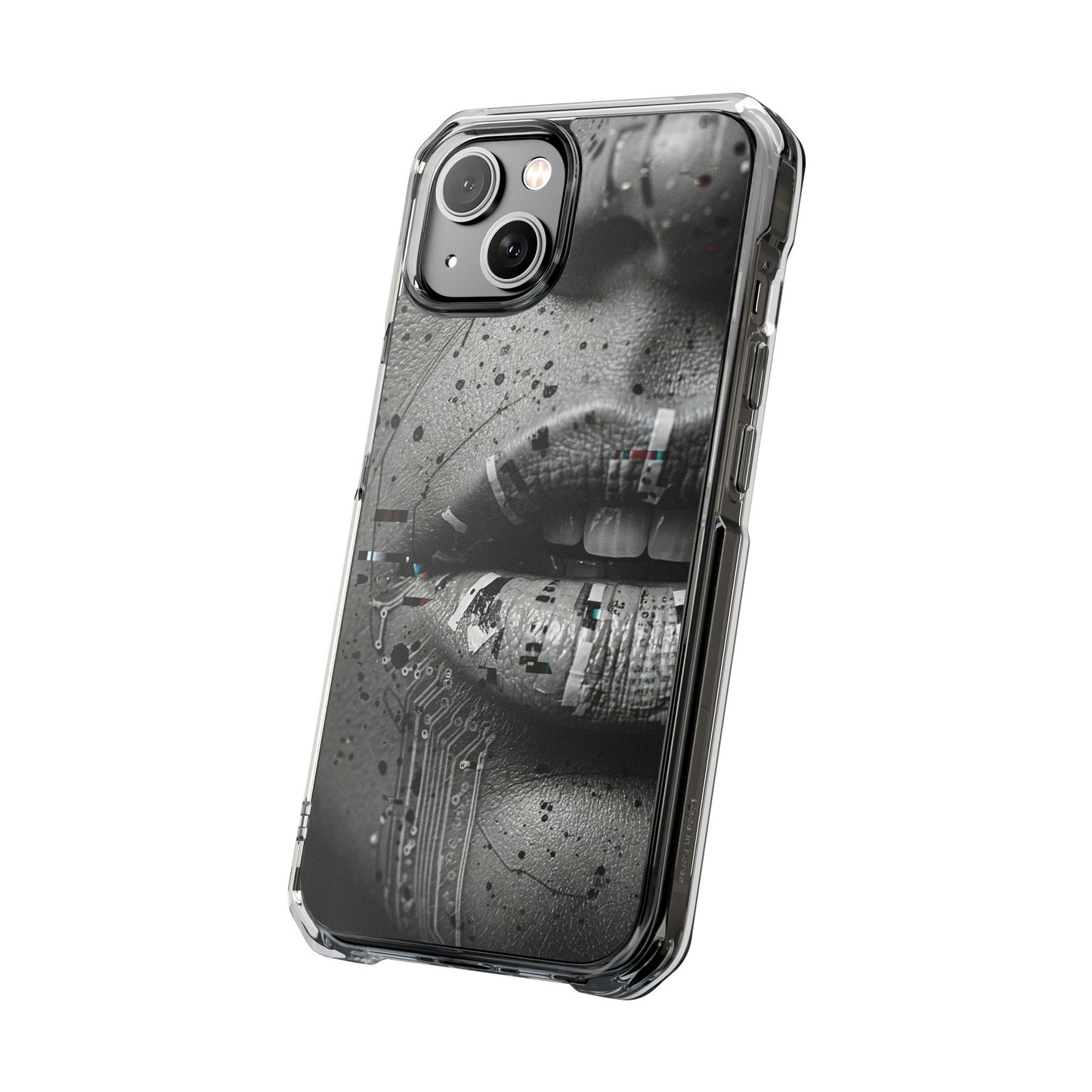 Magnetic Clear Impact Phone Case for Stylish Protection, Urban Aesthetic, Trendy Gift, Phone Accessories, Personalized Present