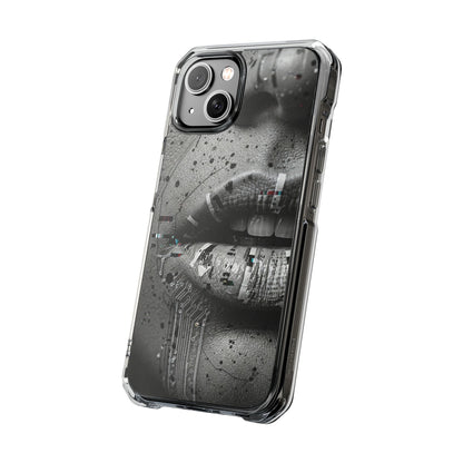 Magnetic Clear Impact Phone Case for Stylish Protection, Urban Aesthetic, Trendy Gift, Phone Accessories, Personalized Present