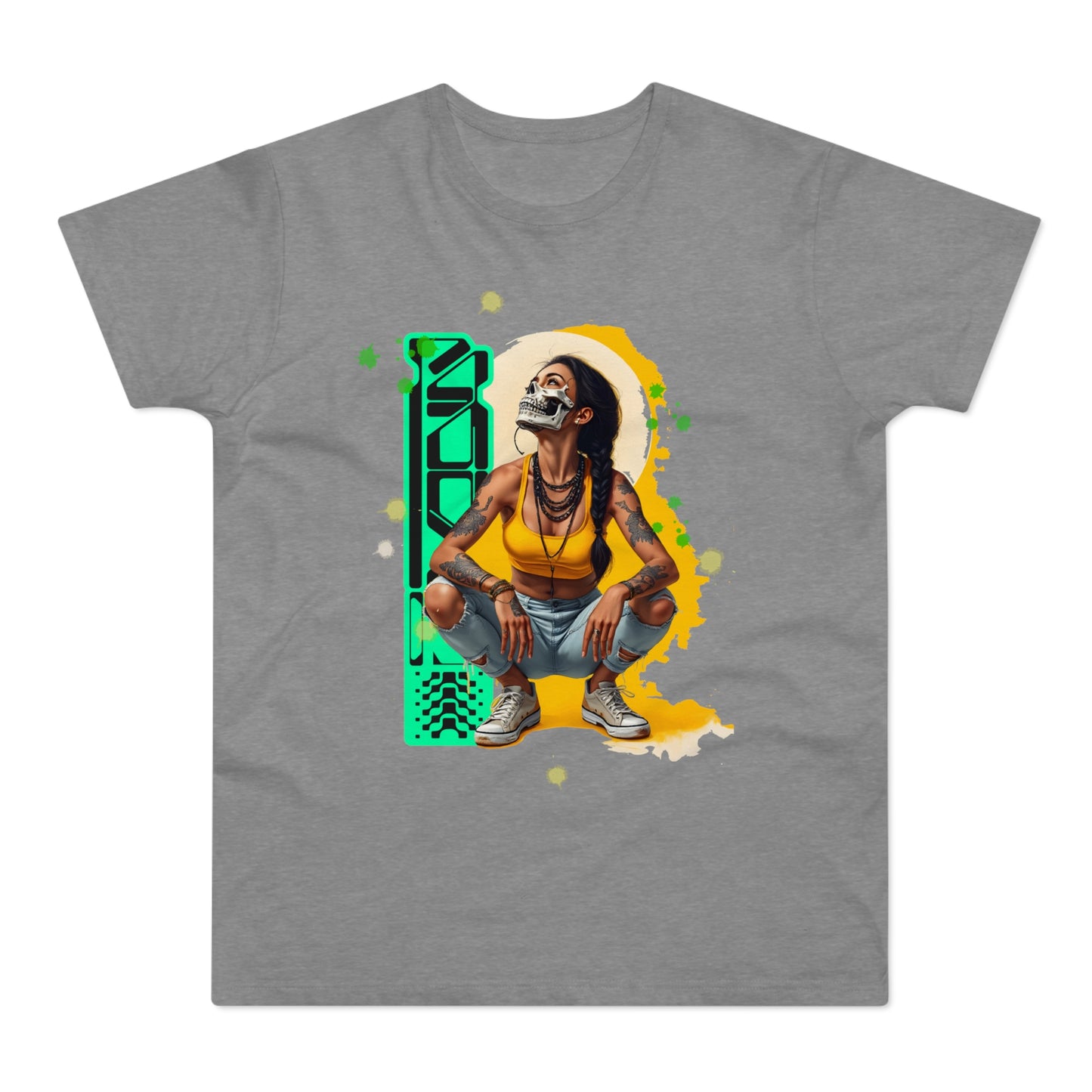 Vibrant Graphic Unisex T-Shirt, Casual Wear, Street Style, Gift for Him, Graphic Tee, Music Festival Shirt