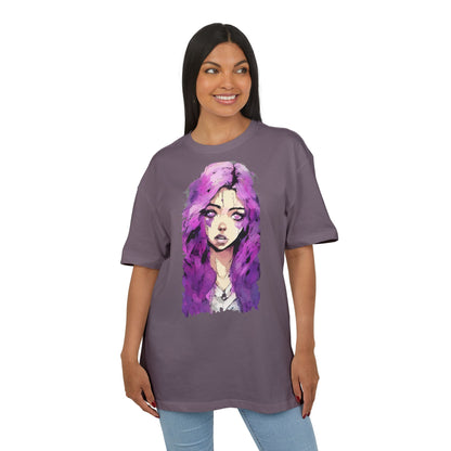 Artistic Oversize Tee - Stylish Women’s Graphic Tee, Casual Streetwear Top, Gift for Her, Unique Art Apparel, Trendy Everyday Wear
