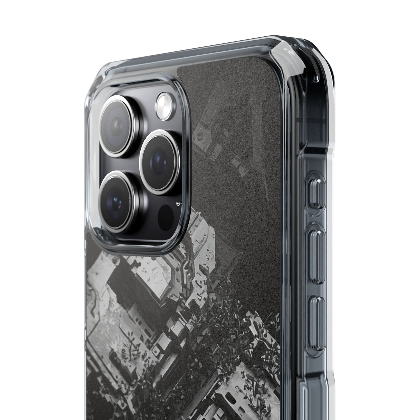 Stylish Magnetic Clear Impact Cases for iPhone, Heavy-Duty Protection, Customized Cases, Tech Lover Gift, Trendy Phone Accessories