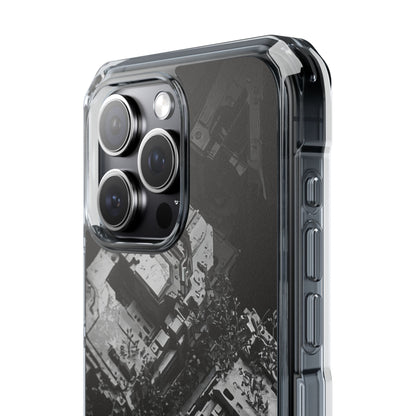 Stylish Magnetic Clear Impact Cases for iPhone, Heavy-Duty Protection, Customized Cases, Tech Lover Gift, Trendy Phone Accessories